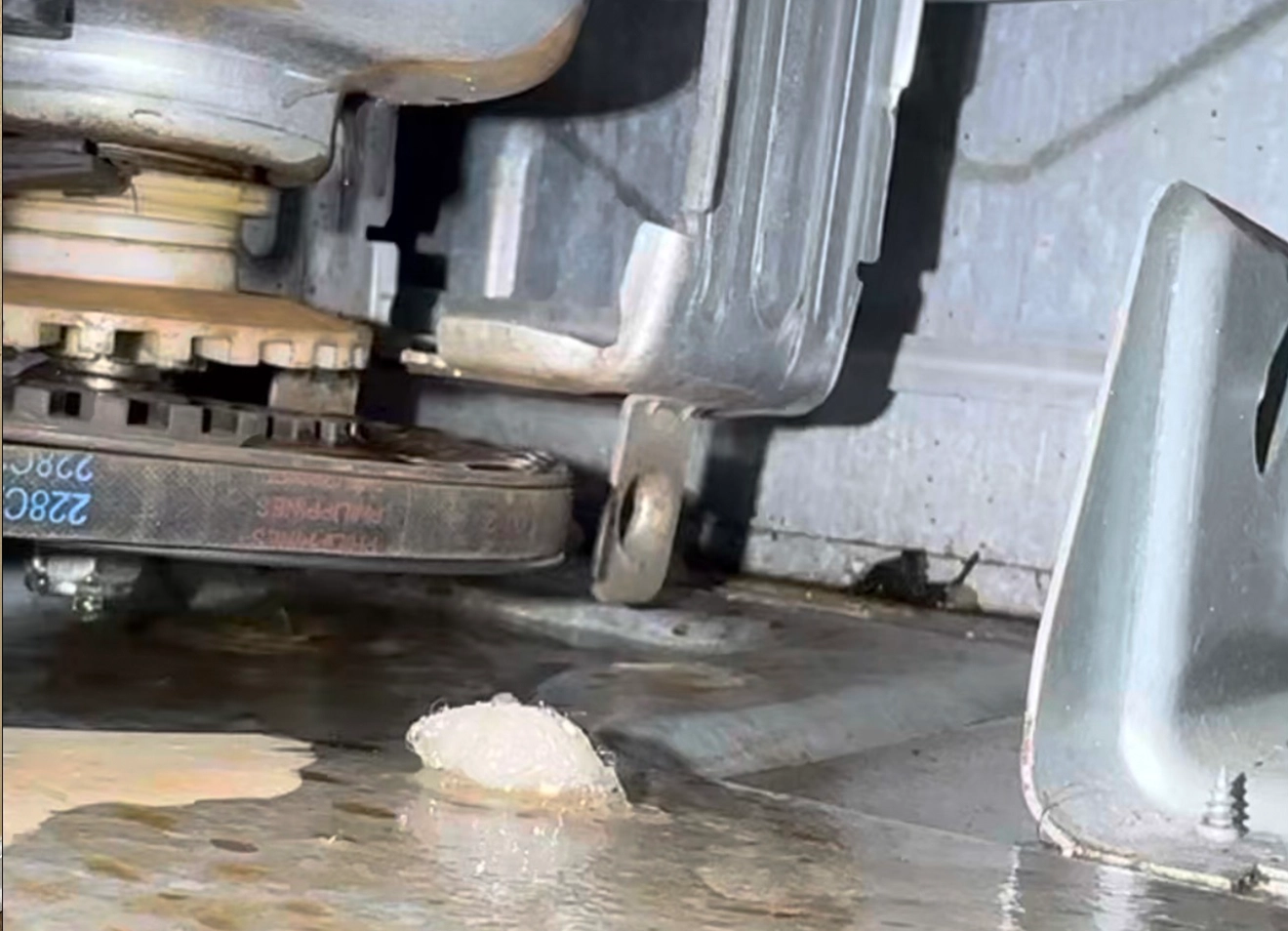 GE Washer Leaking From the Bottom? The Gearcase Is Usually to Blame